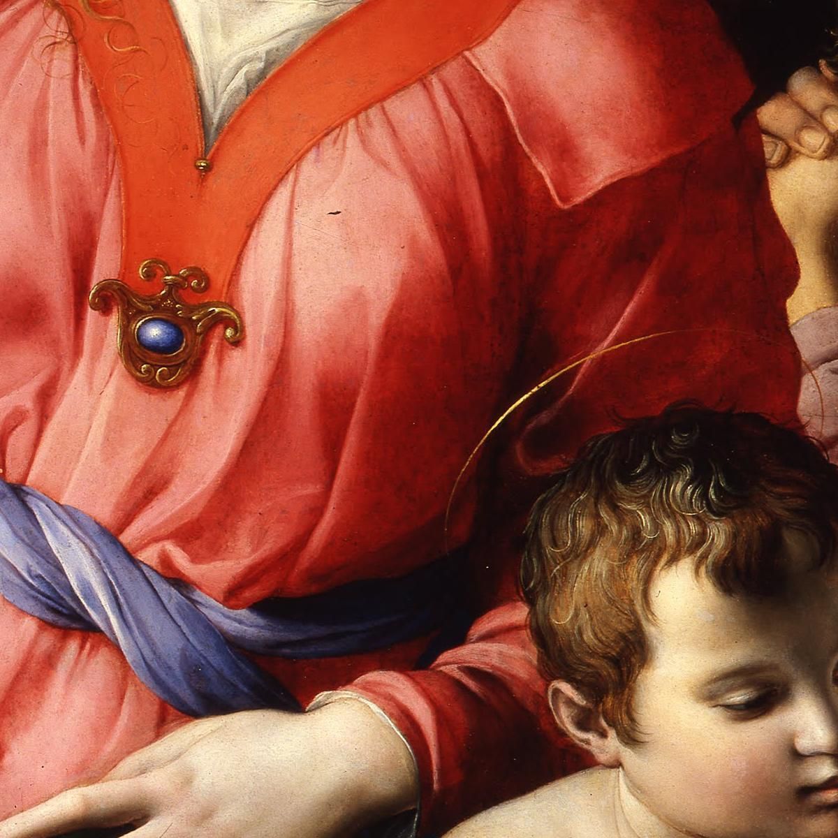 The Panciatichi Holy Family Agnolo Bronzino abz21 canvas print