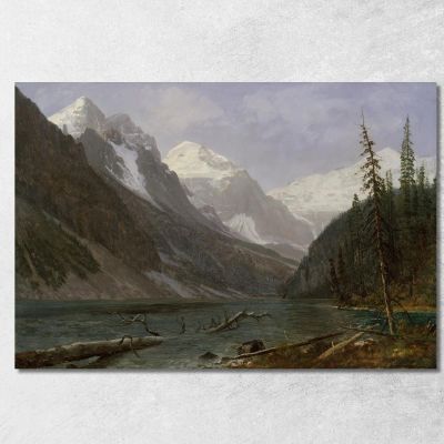 Canadian Rockies Lake Louise Albert Bierstadt abr13 canvas print 