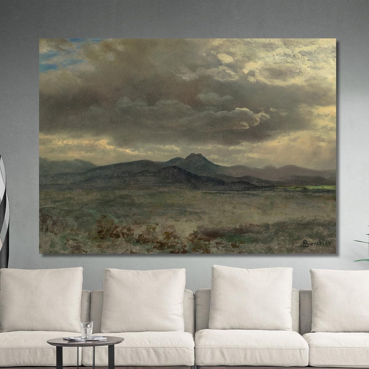 Cloud Study In San Francisco Albert Bierstadt abr15 canvas print 