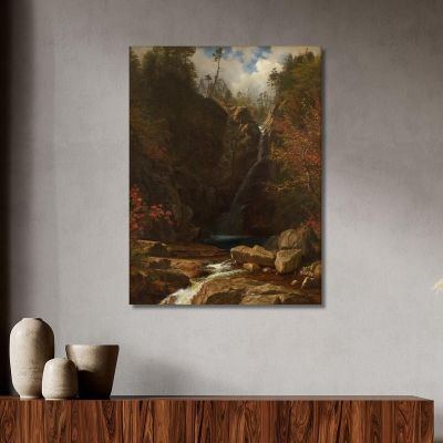 Glen Ellis Falls Albert Bierstadt abr29 canvas print 