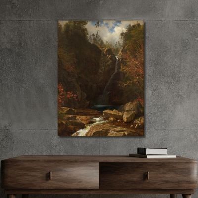 Glen Ellis Falls Albert Bierstadt abr29 canvas print 