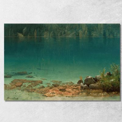 Lake Scene Albert Bierstadt abr44 canvas print 