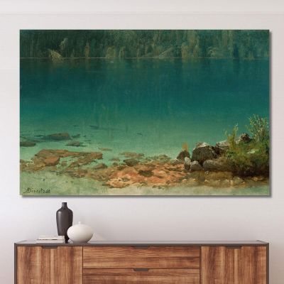 Lake Scene Albert Bierstadt abr44 canvas print 