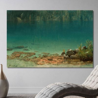 Lake Scene Albert Bierstadt abr44 canvas print 