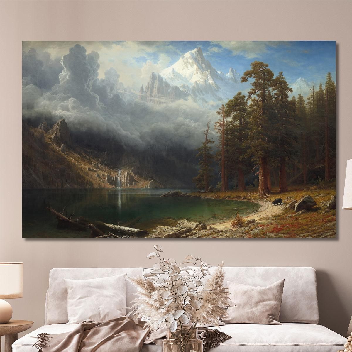 Mount Corcoran Albert Bierstadt abr60 canvas print 