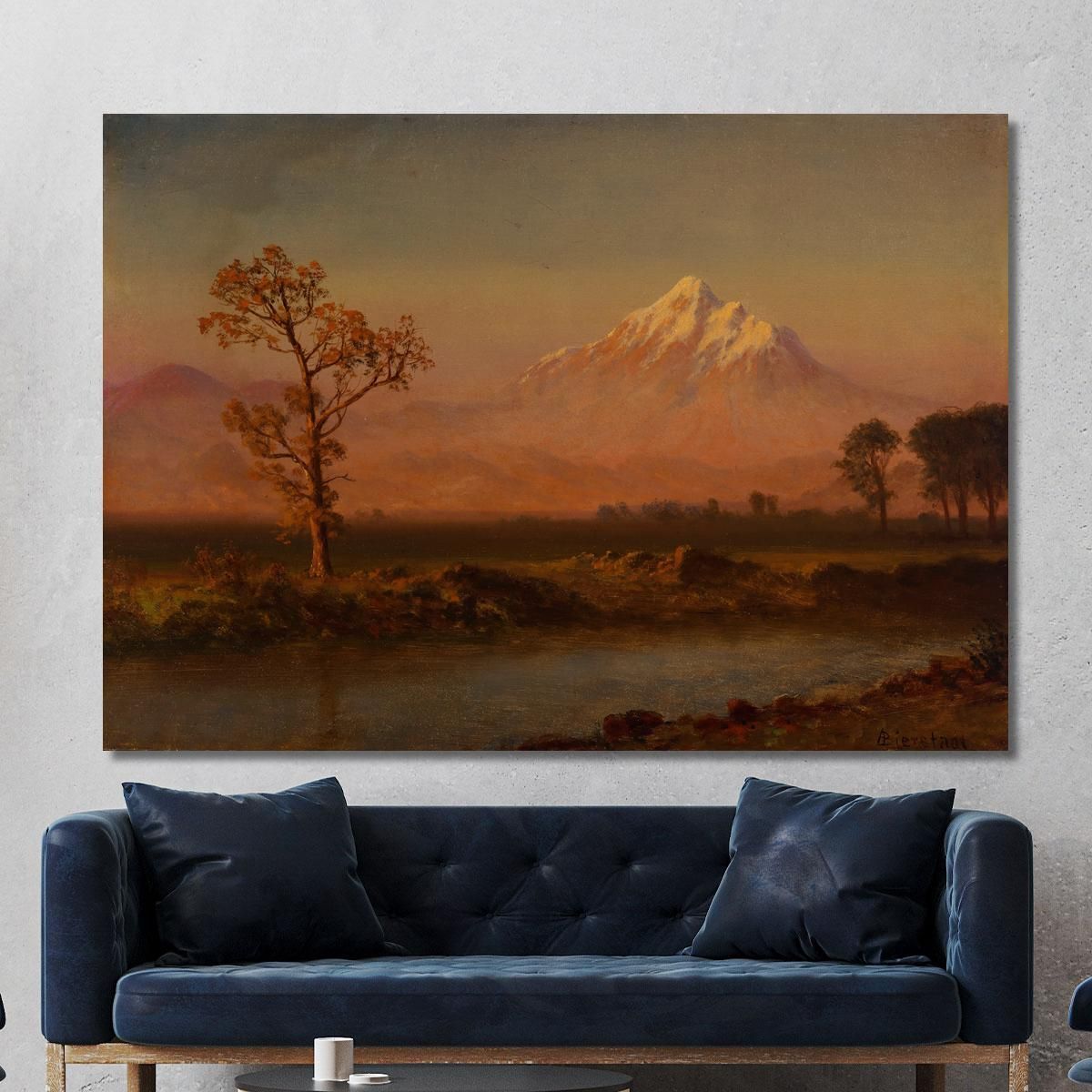 Mount Hood Albert Bierstadt abr61 canvas print 