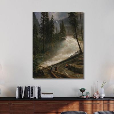 Nevada Falls Yosemite Albert Bierstadt abr71 canvas print 