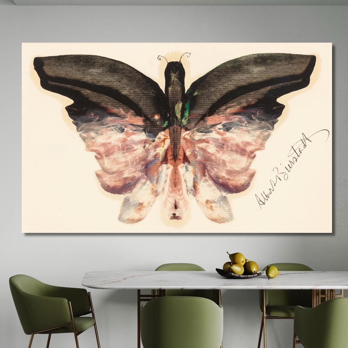 Pink Butterfly Albert Bierstadt abr81 canvas print 