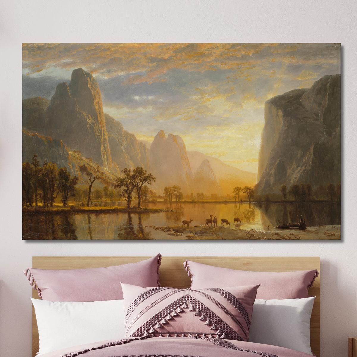 Valley Of The Yosemite Albert Bierstadt abr123 canvas print 