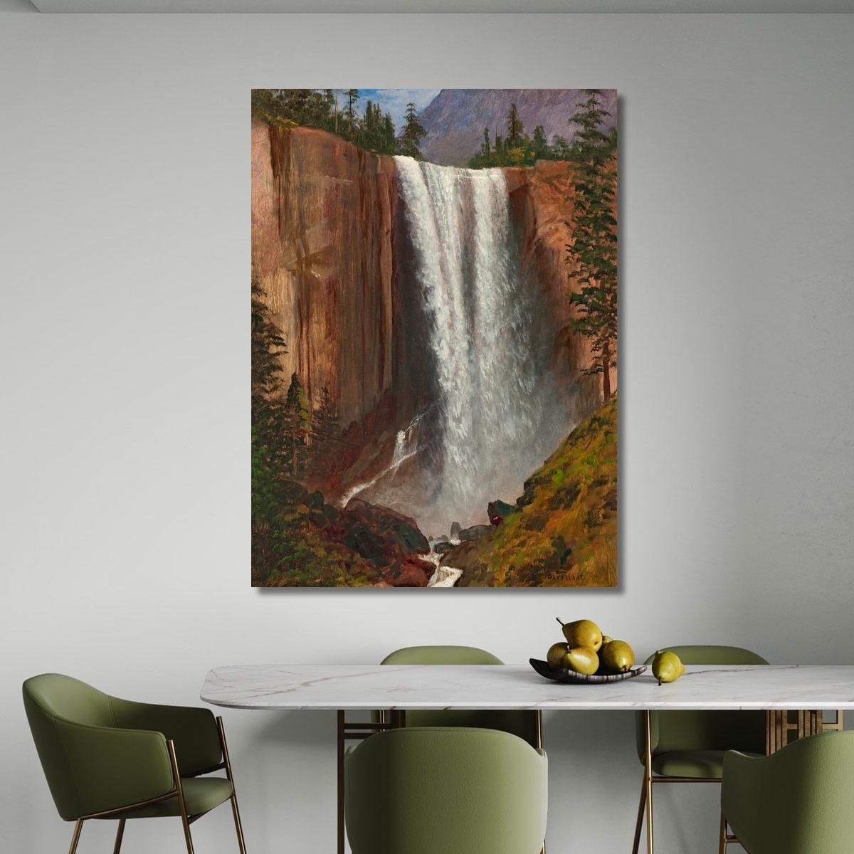 Vernal Fall Albert Bierstadt abr124 canvas print 