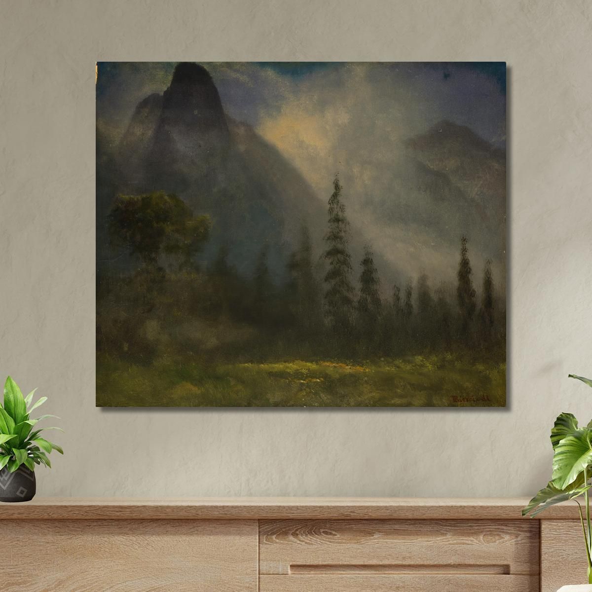 Yosemite Valley Albert Bierstadt abr139 canvas print 