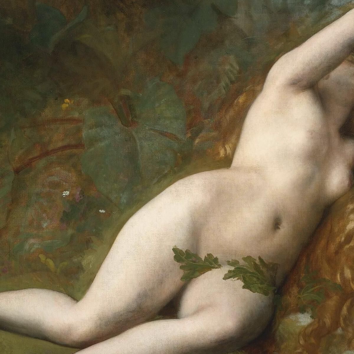 Eve After The Fall Alexandre Cabanel acb11 canvas print