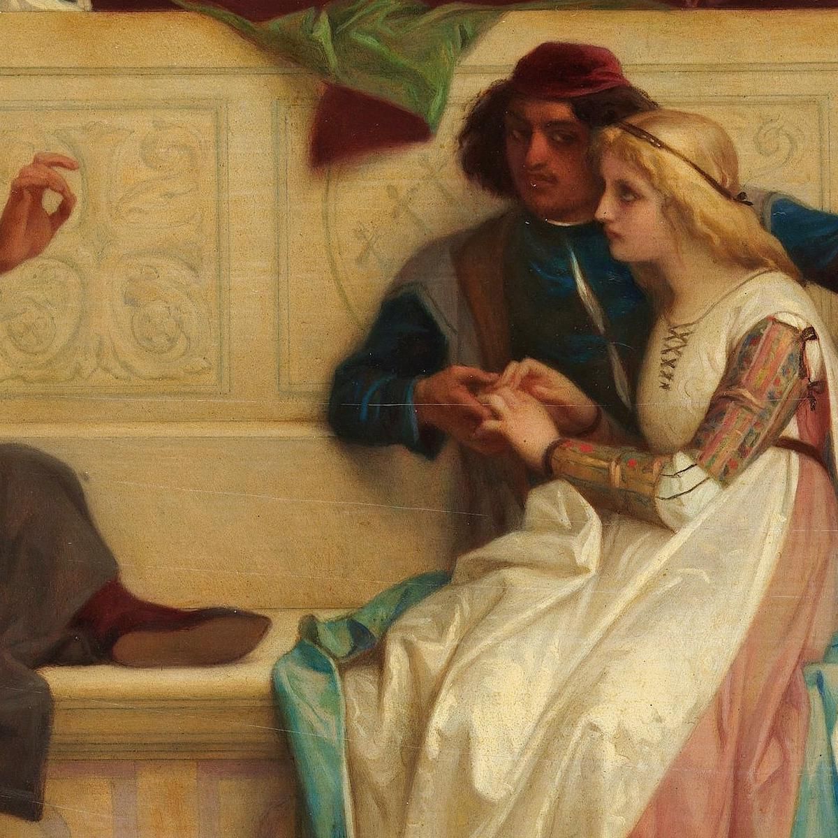 Florentine Poet Alexandre Cabanel acb13 canvas print