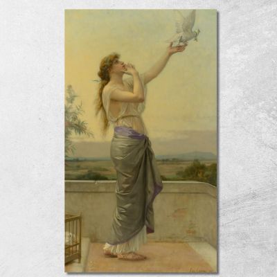 Love S Messenger Alexandre Cabanel acb18 canvas print 