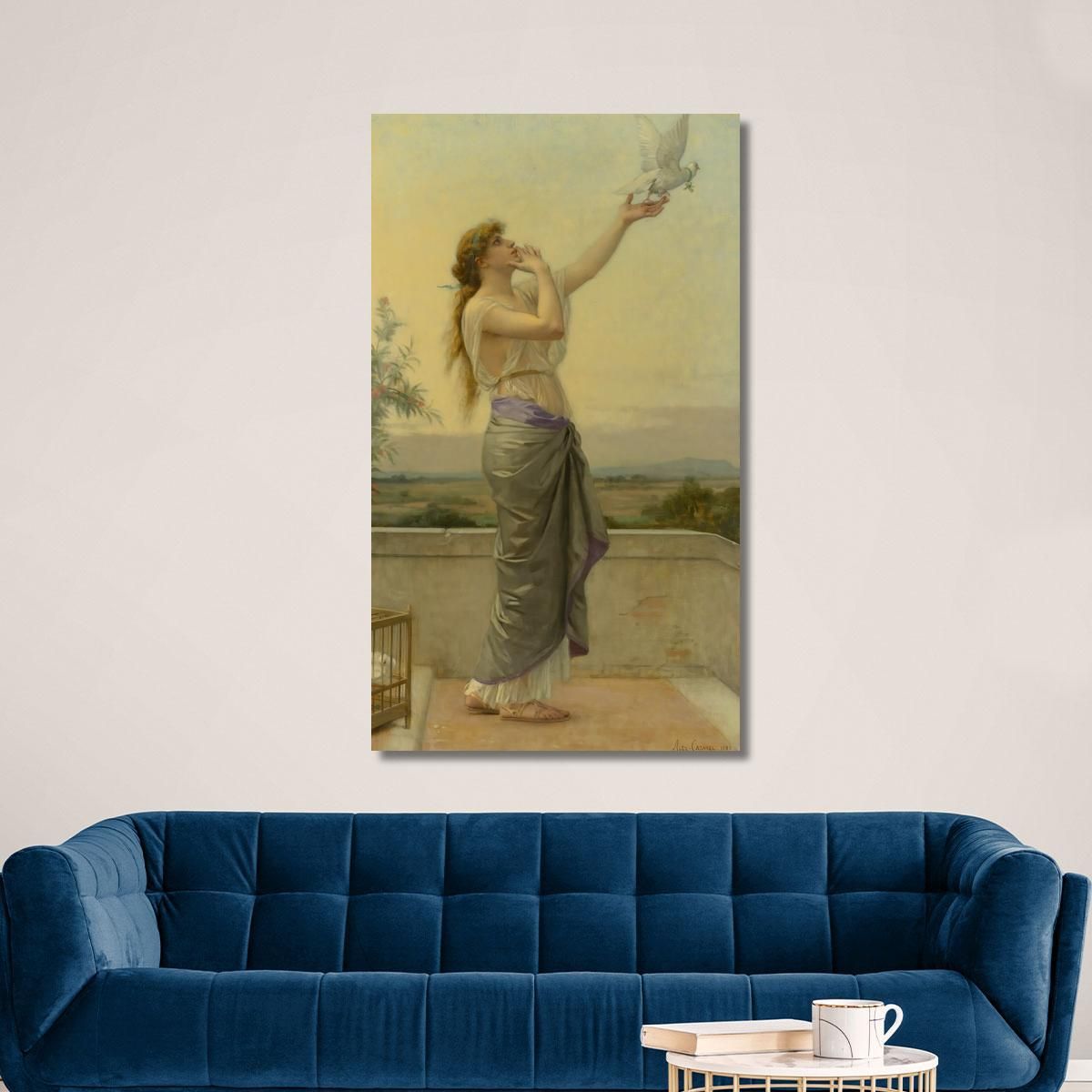 Love S Messenger Alexandre Cabanel acb18 canvas print 