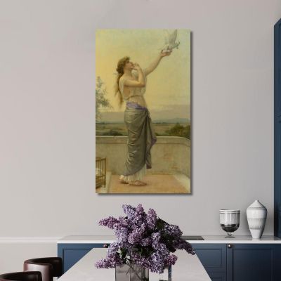 Love S Messenger Alexandre Cabanel acb18 canvas print 