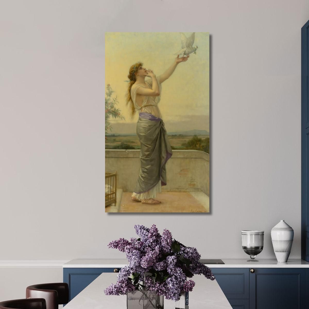 Love S Messenger Alexandre Cabanel acb18 canvas print 