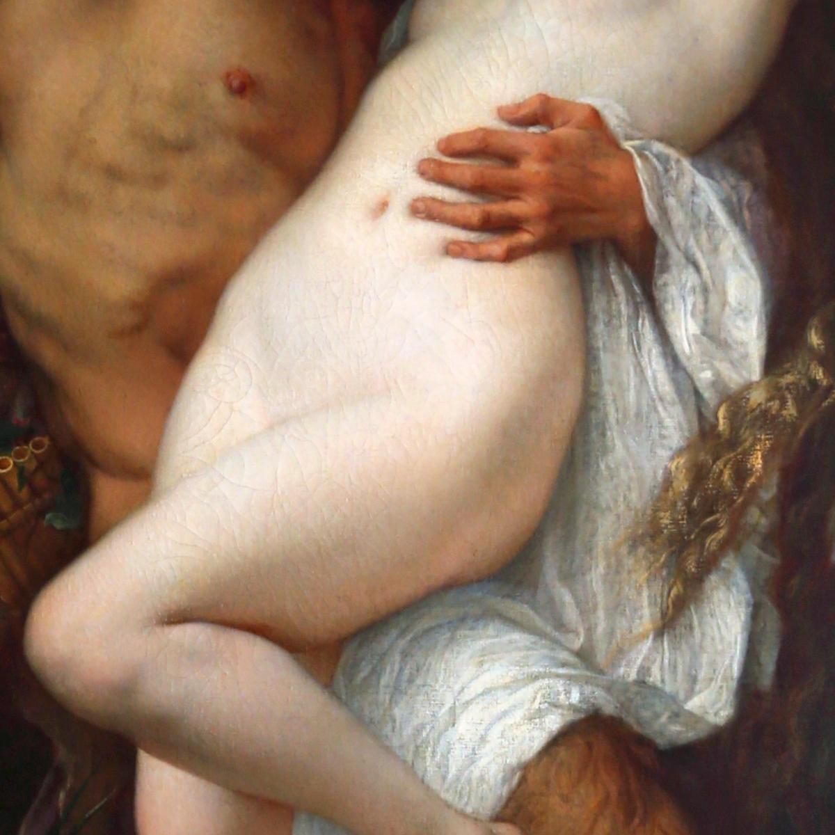 Nymph Abducted By A Faun Alexandre Cabanel acb22 canvas print