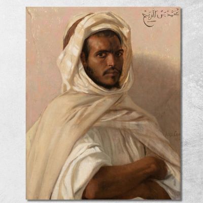 Portrait Of A North African Alexandre Cabanel acb31 canvas print 