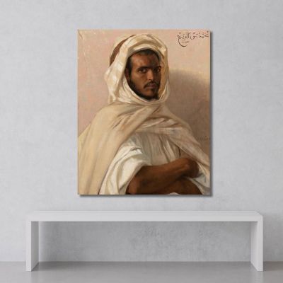 Portrait Of A North African Alexandre Cabanel acb31 canvas print 