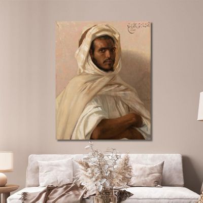 Portrait Of A North African Alexandre Cabanel acb31 canvas print 