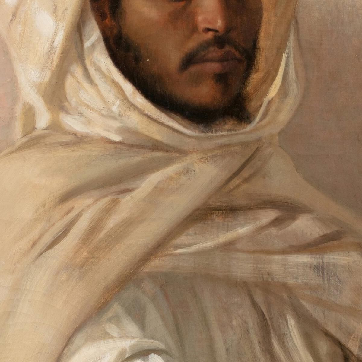 Portrait Of A North African Alexandre Cabanel acb31 canvas print