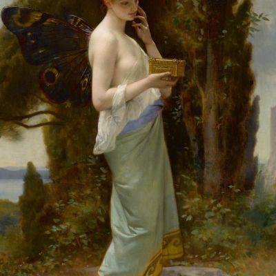 Psyche Alexandre Cabanel acb38 canvas print