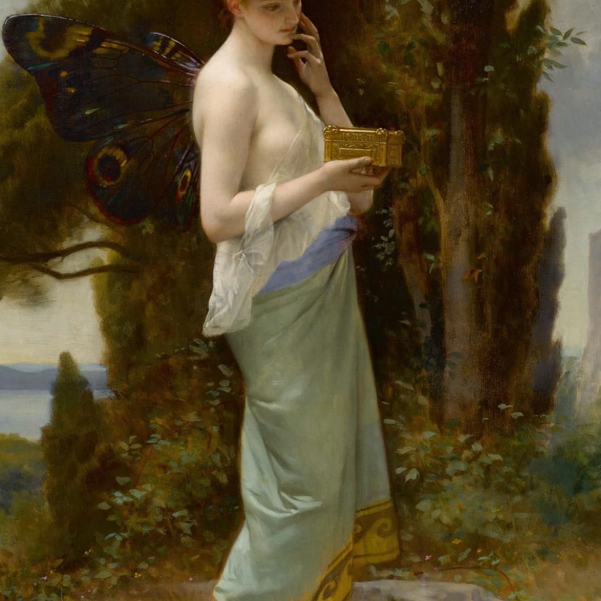Psyche Alexandre Cabanel acb38 canvas print