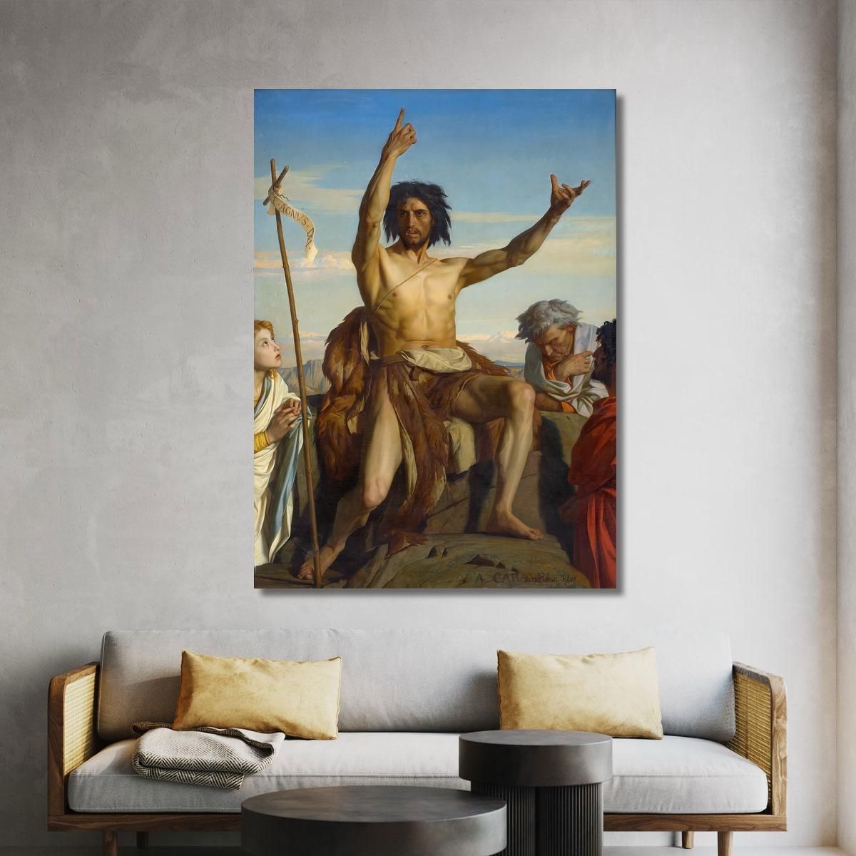 Saint Jean Baptist Alexandre Cabanel acb41 canvas print 