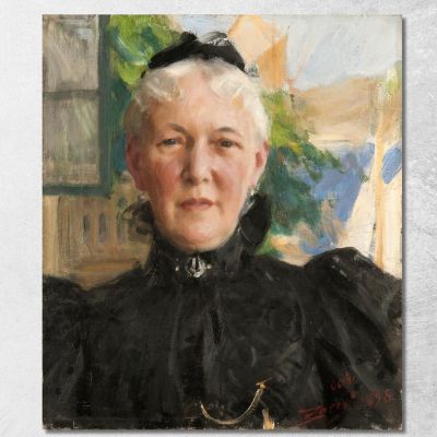 Göthilda Fürstenberg Anders Zorn azn30 canvas print 