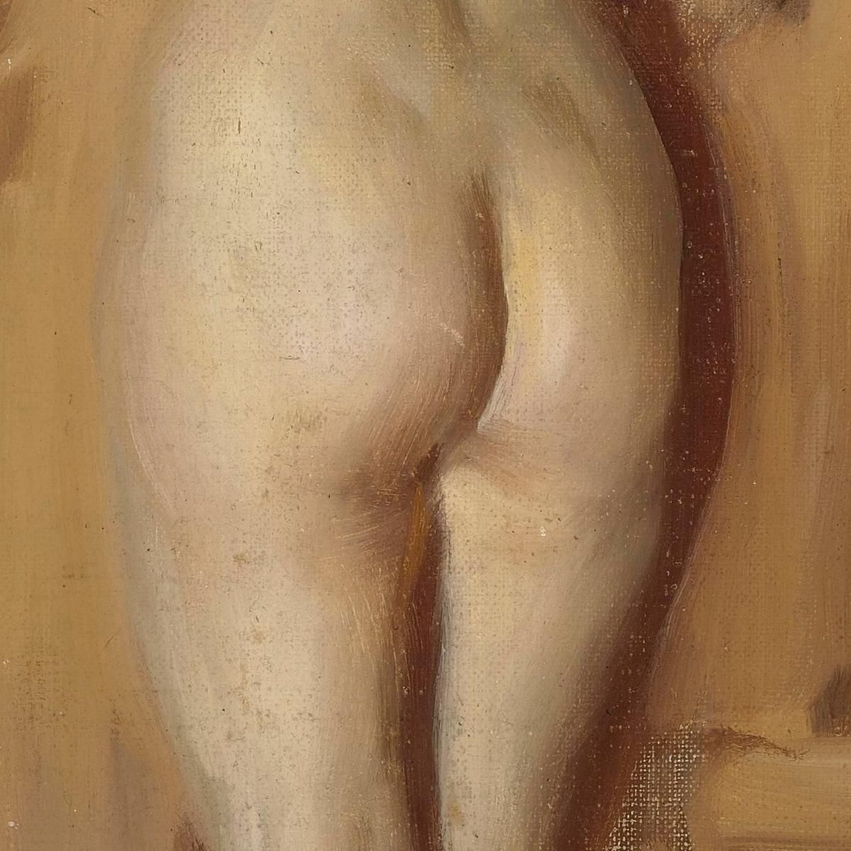 The Chamber Door Anders Zorn azn40 canvas print
