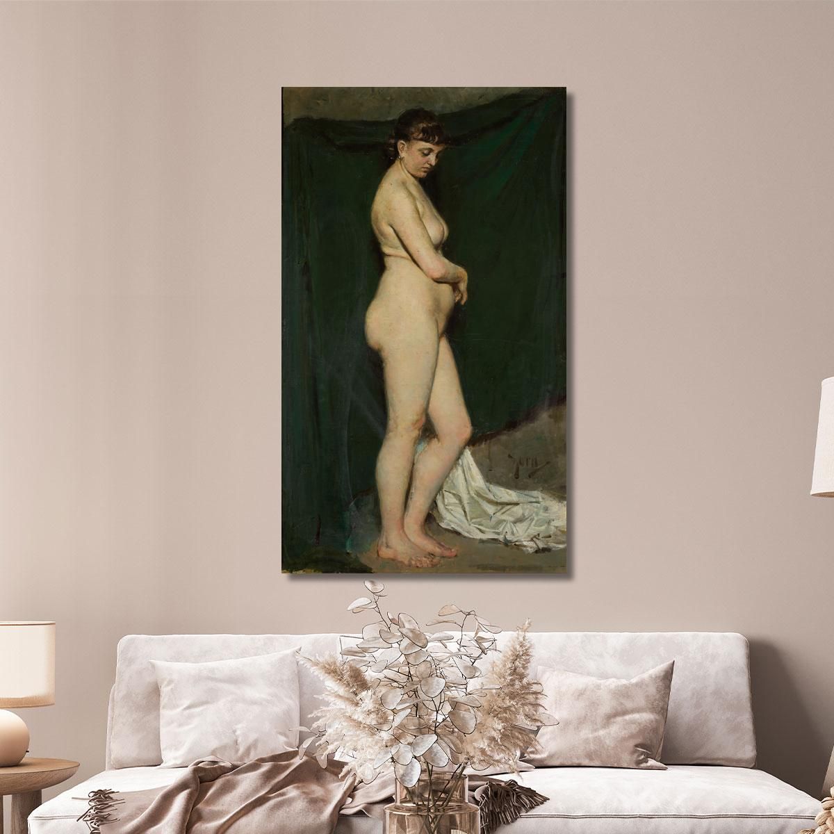 Model Study Anders Zorn azn46 canvas print 