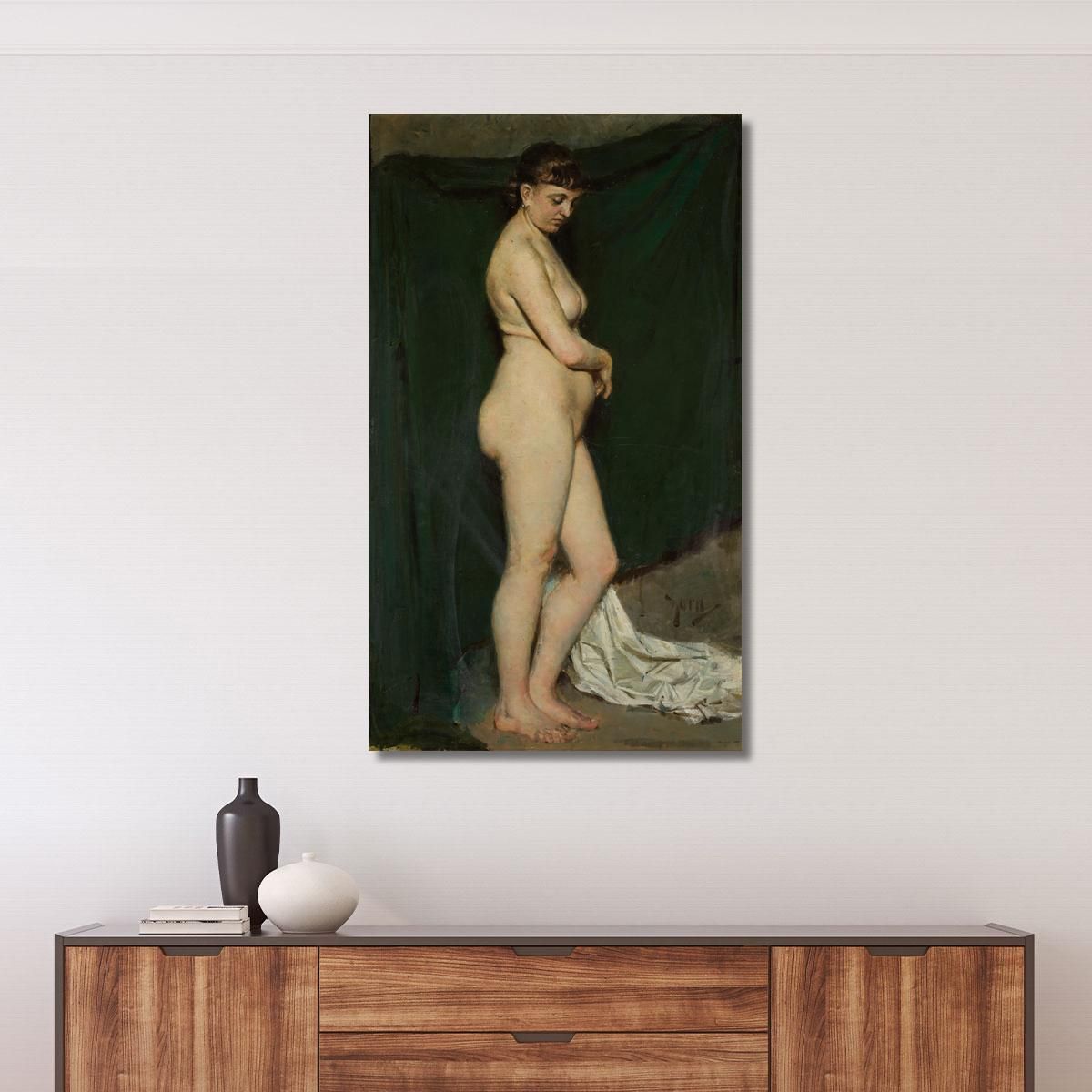 Model Study Anders Zorn azn46 canvas print 
