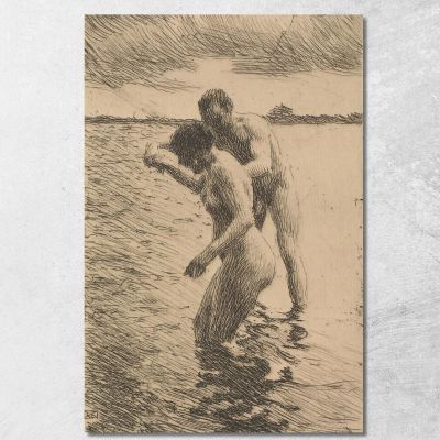 Pilot Anders Zorn azn56 canvas print 