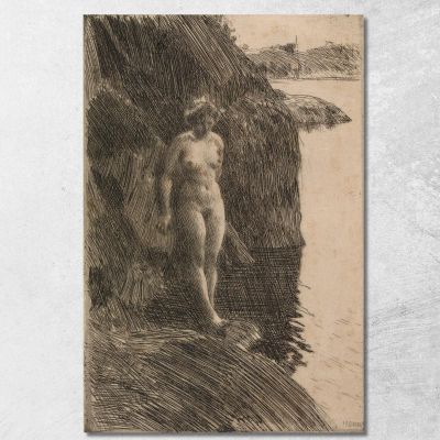 Precipice Anders Zorn azn63 canvas print 