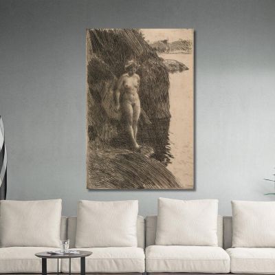 Precipice Anders Zorn azn63 canvas print 