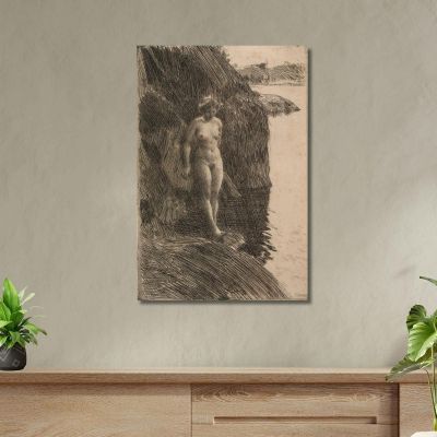 Precipice Anders Zorn azn63 canvas print 