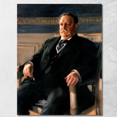 William Howard Taft Anders Zorn azn82 canvas print 