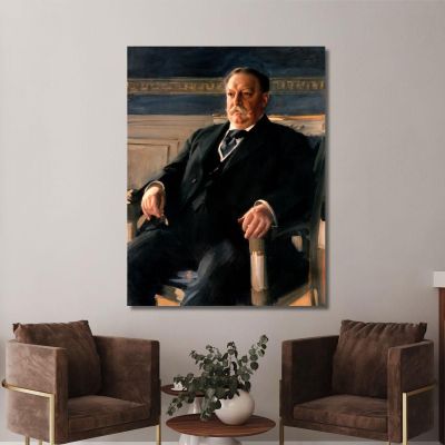 William Howard Taft Anders Zorn azn82 canvas print 