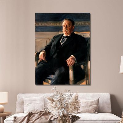 William Howard Taft Anders Zorn azn82 canvas print 