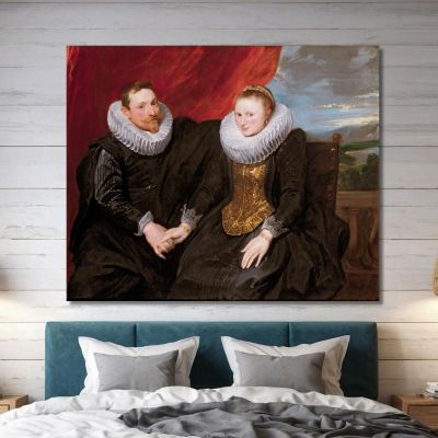 A Married Couple Anthony van Dyck avd4 canvas print 