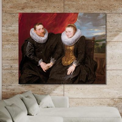 A Married Couple Anthony van Dyck avd4 canvas print 