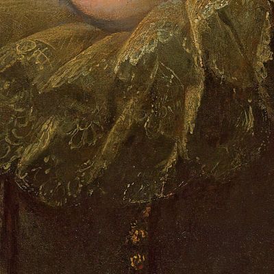 A Portrait Of A Noblewoman Anthony van Dyck avd5 canvas print