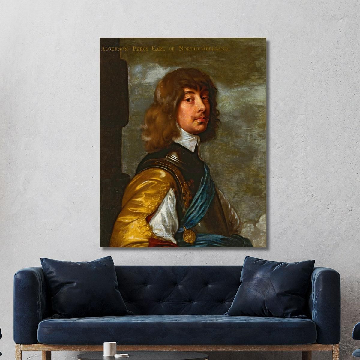 Algernon Percy 10Th Earl Of Northumberland Anthony van Dyck avd9 canvas print 