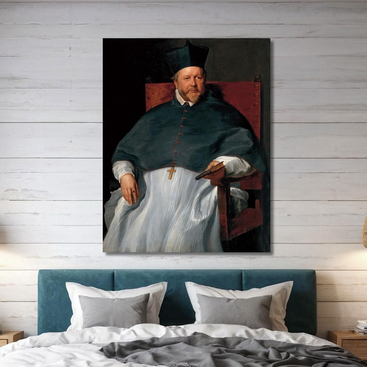 Bishop Jan Van Malderen Anthony van Dyck avd11 canvas print 