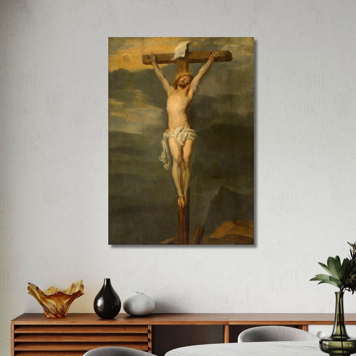 Christ On The Cross Anthony van Dyck avd21 canvas print 