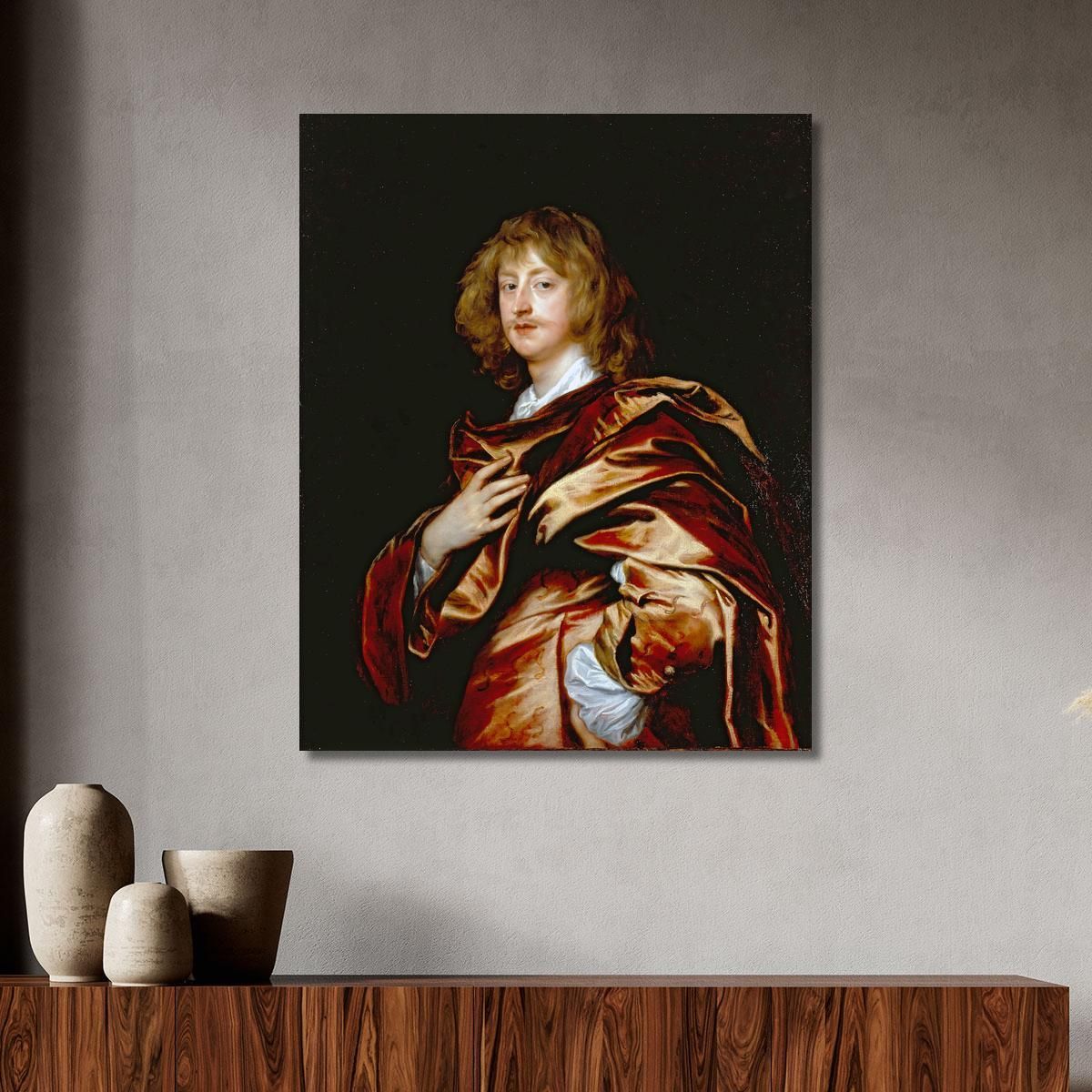 George Digby 2Nd Earl Of Bristol Anthony van Dyck avd29 canvas print 