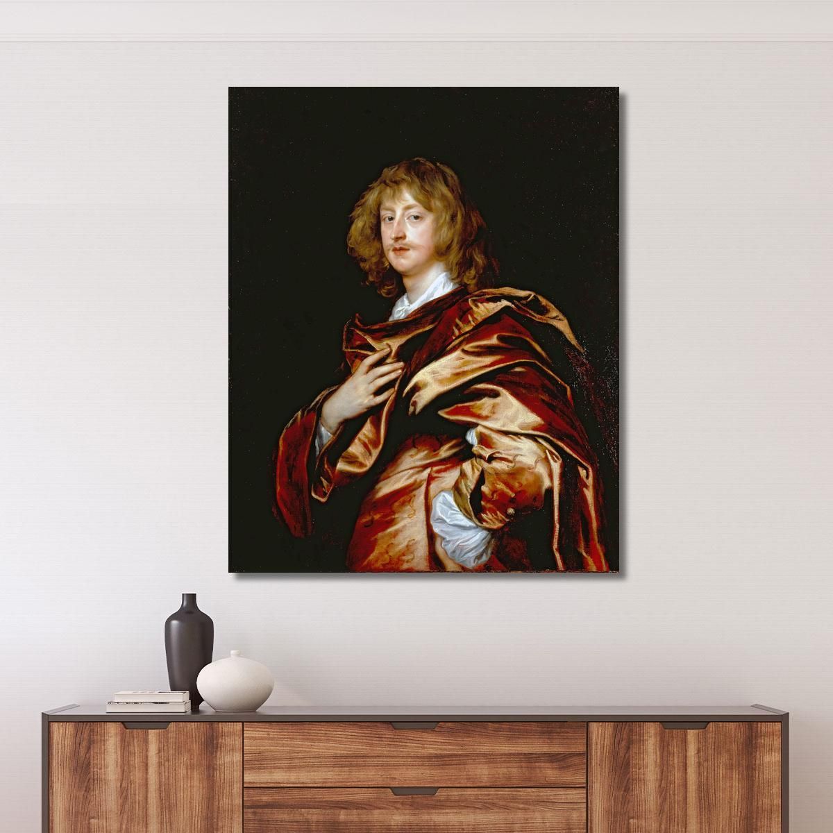 George Digby 2Nd Earl Of Bristol Anthony van Dyck avd29 canvas print 