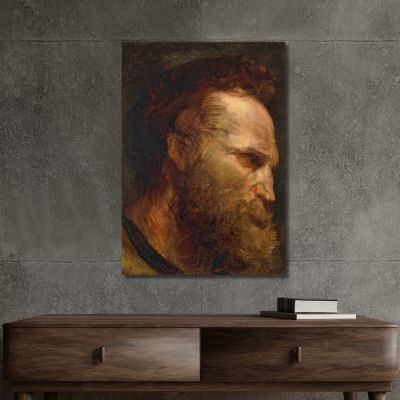 Head Study Of A Bearded Man 2 Anthony van Dyck avd32 canvas print 