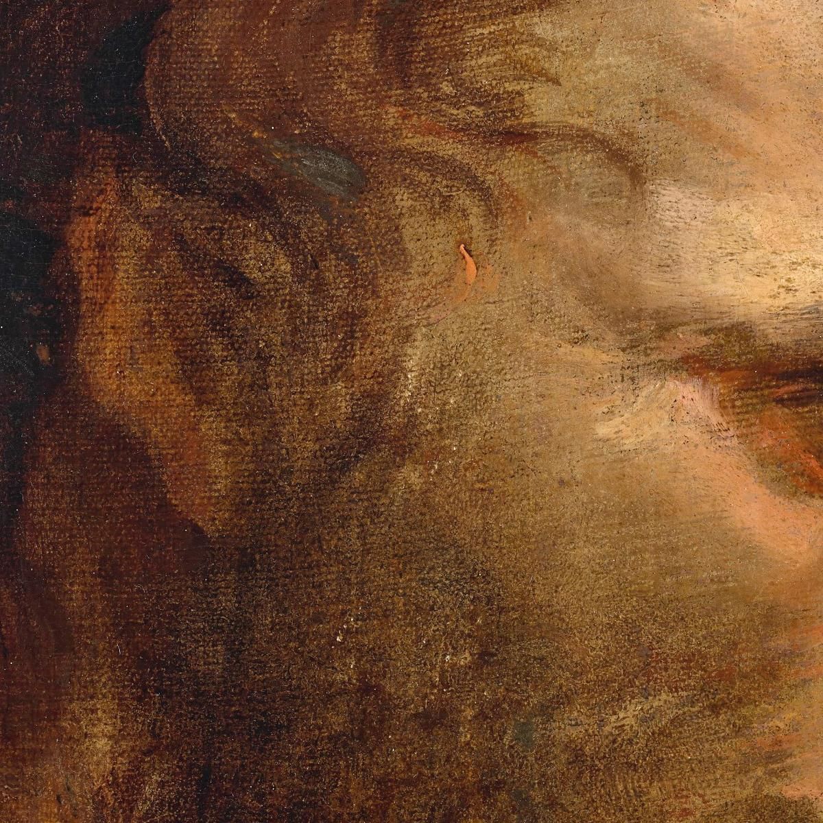 Head Study Of A Bearded Man 2 Anthony van Dyck avd32 canvas print